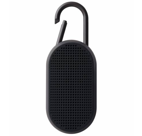 Mino T Bluetooth speaker met karabijnhaak Zwart  Lexon