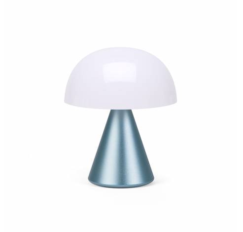 MINA M Middelgrote draagbare LED-lamp Lichtblauw  Lexon