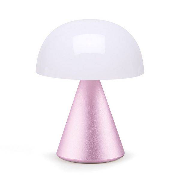 Mina L Draagbare LED lamp Pink 