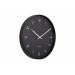 Wandklok Stark iron matt black 