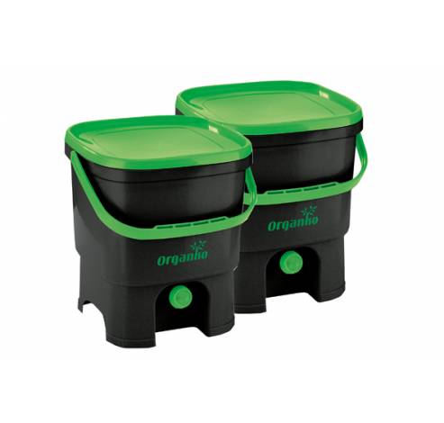 Bokashi Organko S2 Eco Poub Bran Incl Black/green  Plastika Skaza