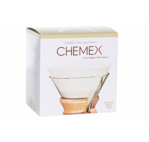 Chemex Filters Voorgevouwen S100 Rond Alle Modellen Behalve Cm-1c  Chemex