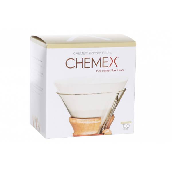 Chemex Filters Voorgevouwen S100 Rond Alle Modellen Behalve Cm-1c 