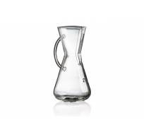 CHEMEX GLASS HANDLE COFFEE MAKER 3CUP 