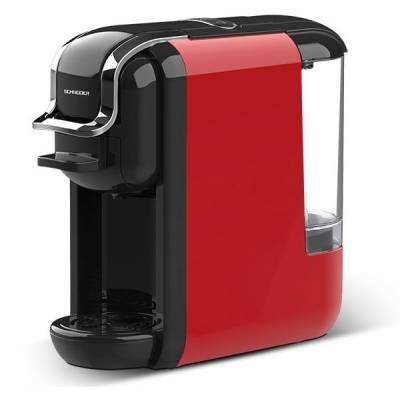 Espressomachine multi capsules 19 bars rood  Schneider