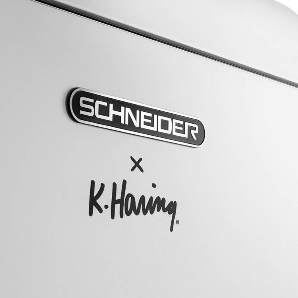 Schneider Koelkast vrijstaand Keith Haring Koelvriescombinatie 249L Wit