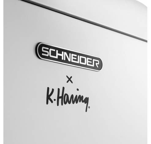 Keith Haring Koelvriescombinatie 249L Wit  Schneider