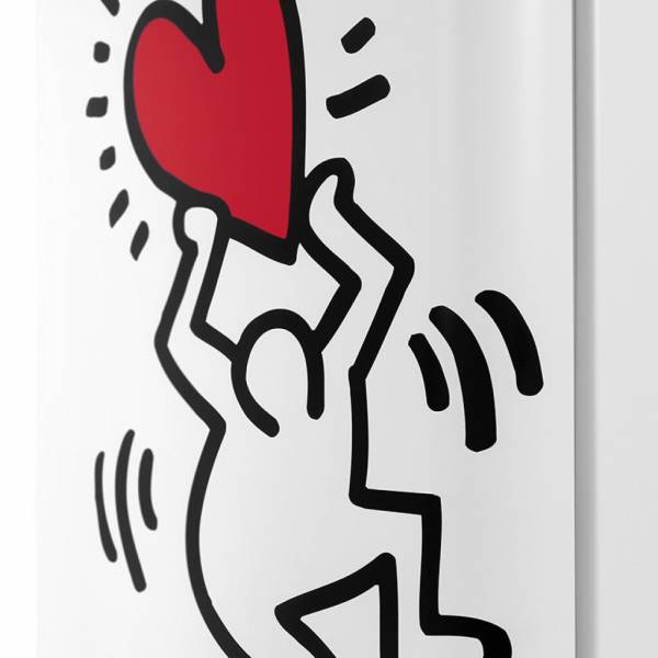 Keith Haring Koelvriescombinatie 211L wit 