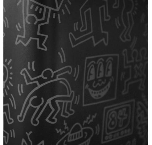Réfrigérateur 1 porte Keith Haring 229 L noir  Schneider