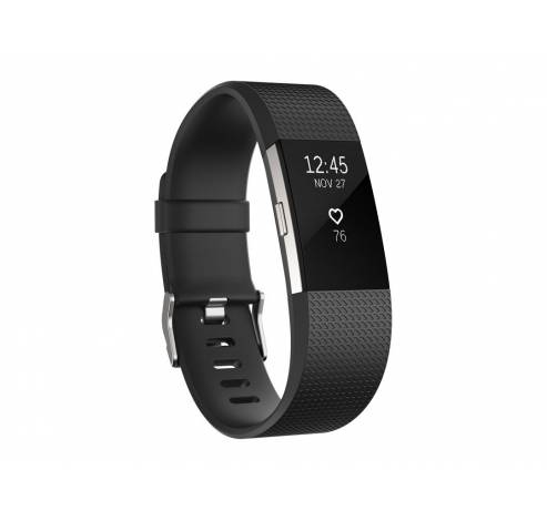 Charge 2 HR Large Zwart  Fitbit