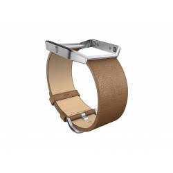 Fitbit Blaze HR Accessory Band Leather Camel Large 