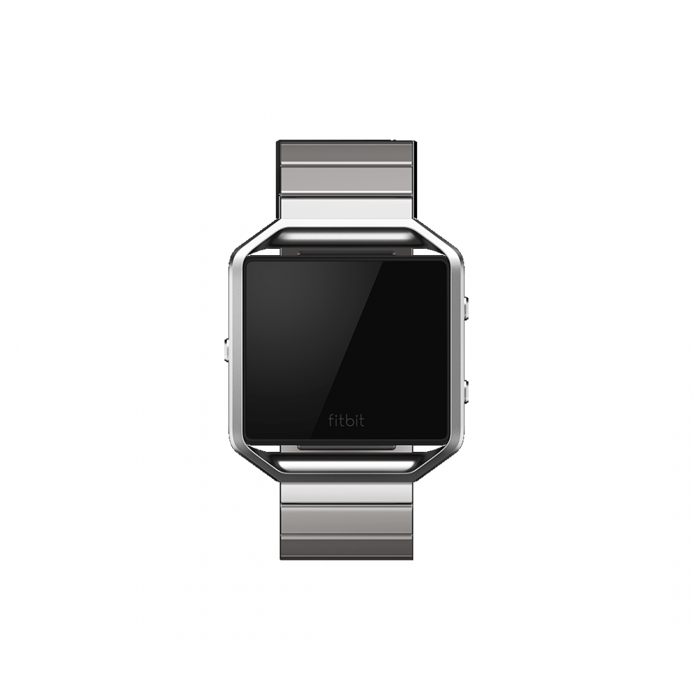 Fitbit Horlogebandje Blaze HR Accessory Band Metal Silver