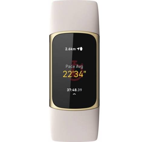 Charge 5 lunar white/soft gold  Fitbit