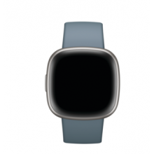 Fitbit Versa 4 waterfall blue/platinum 