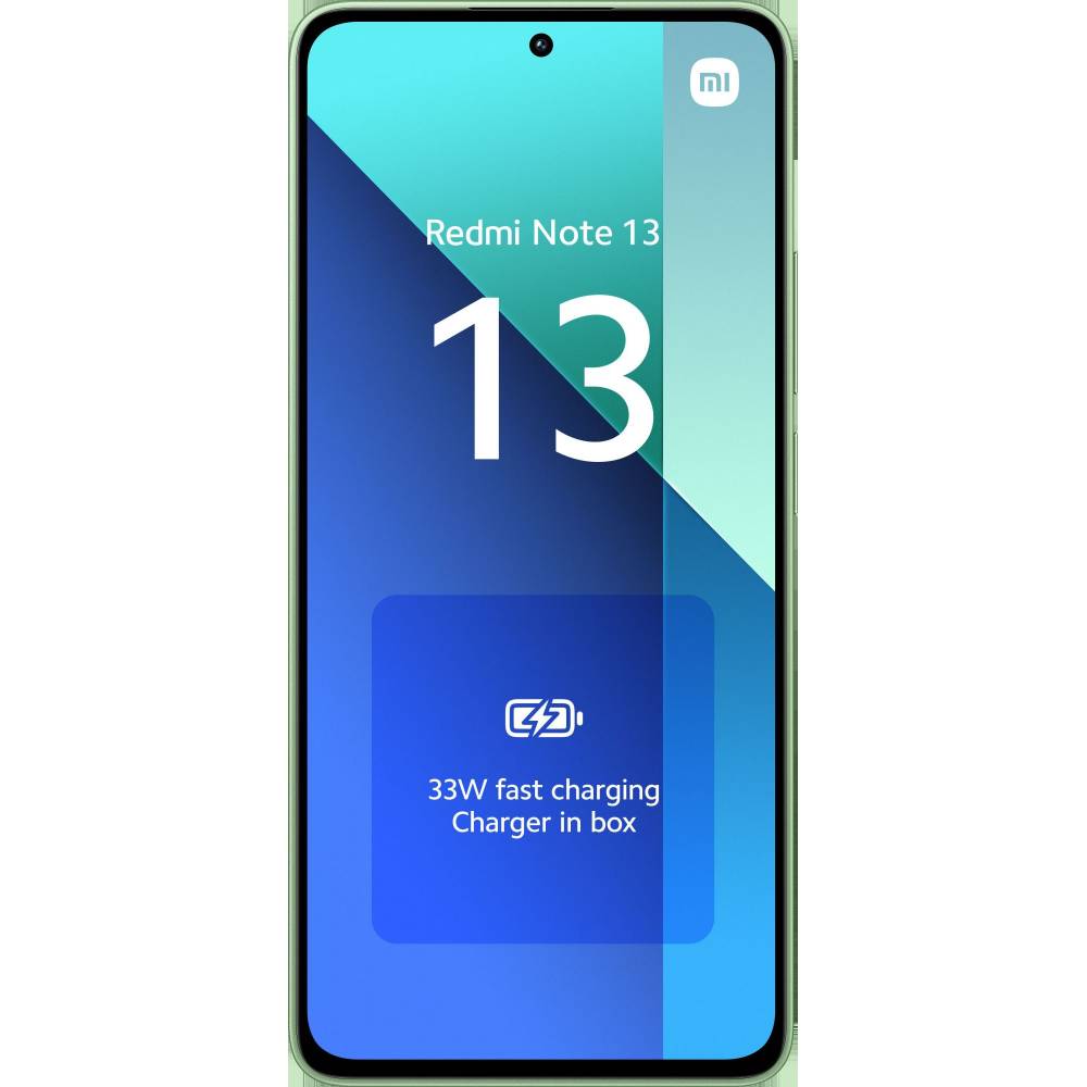 Xiaomi Smartphone Redmi Note 13 4G 6GB RAM 128GB ROM - Mint Groen