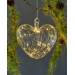 Kerstverlichting Wave Heart, diam 8, Clear 