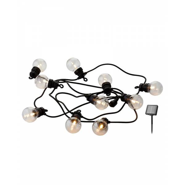 Lucas Party lights Solar start set helder/zwart 10LED 