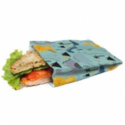 Lunchzak sandwich dinosaurus - 19x14cm 