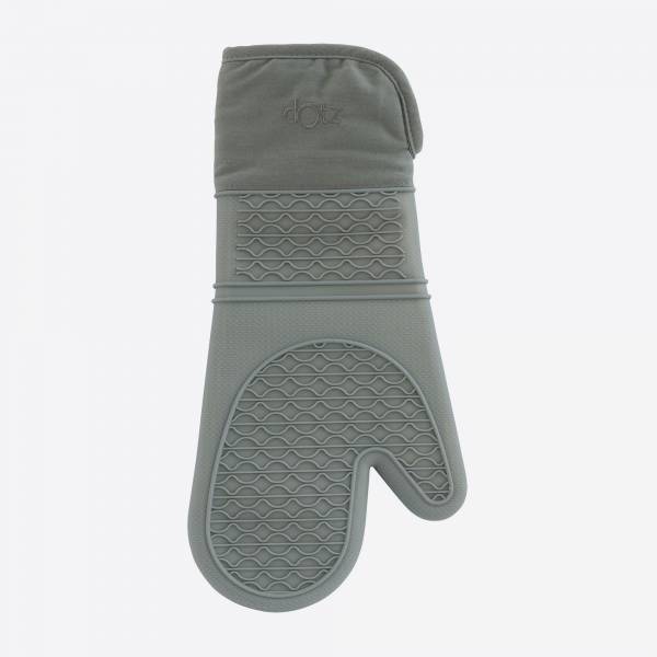 Handschoen uit silicone grijs 