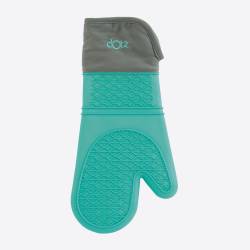 Handschoen uit silicone aquablauw 