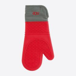 Handschoen uit silicone rood 