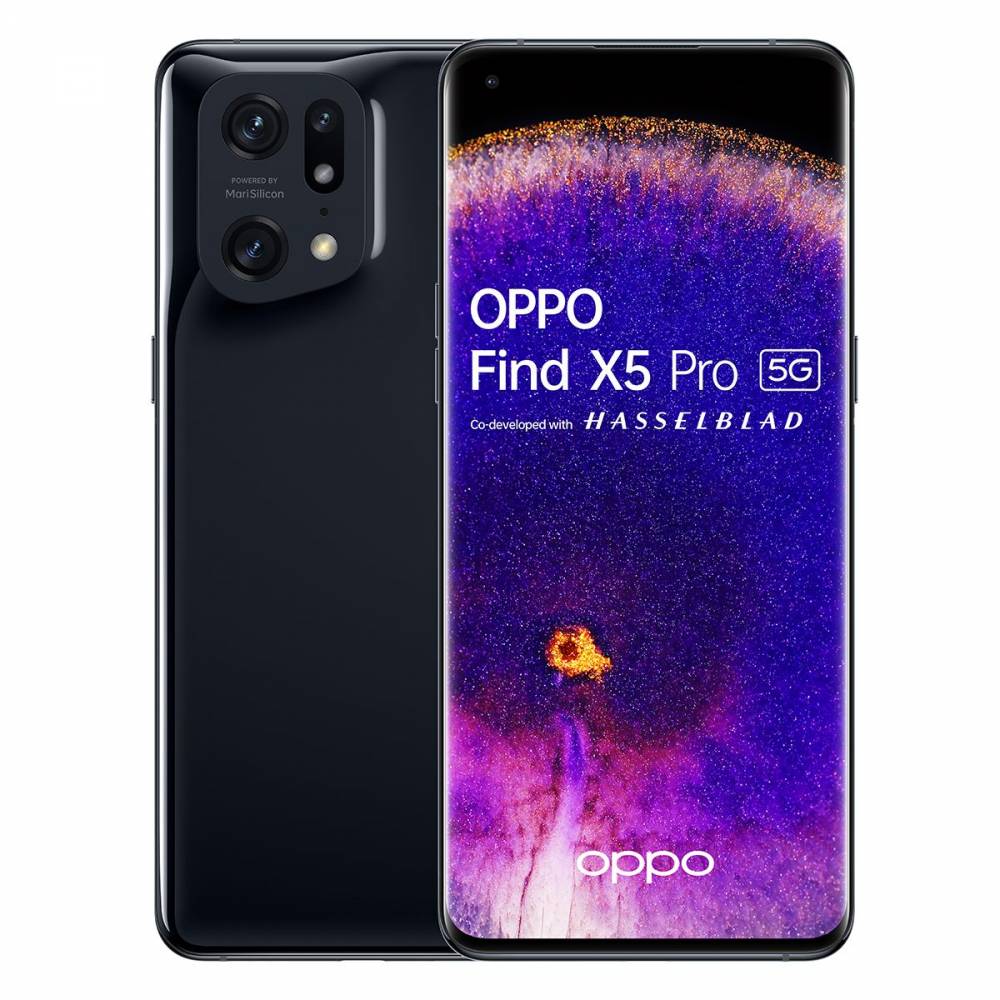 Oppo Smartphone Find X5 Pro 5G glaze black