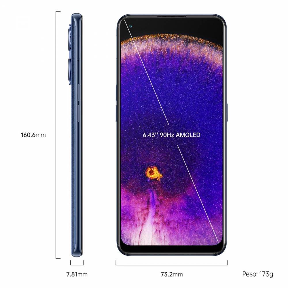 Oppo Smartphone Find X5 lite 5g starry black