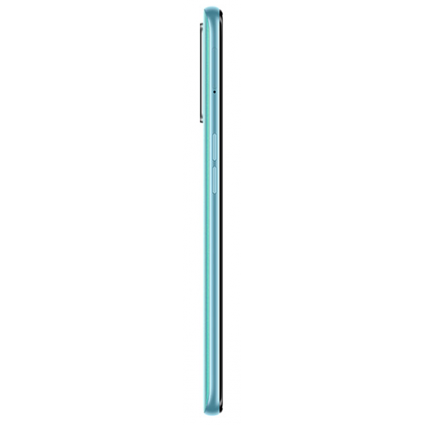 Oppo A76 4G glowing blue