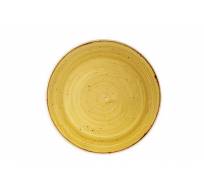 Stonecast Mustard Assiette D16.5cm Set12 Smssevp61 