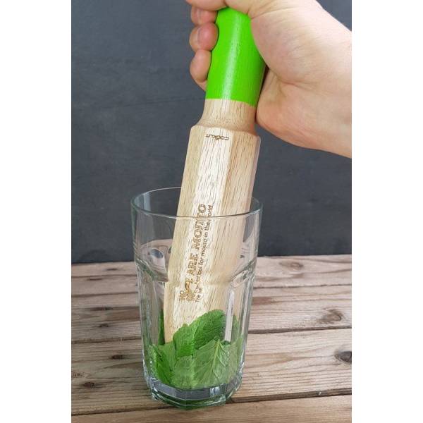 Morry cocktail stamper mojito 4 in 1 5x5x28cm  