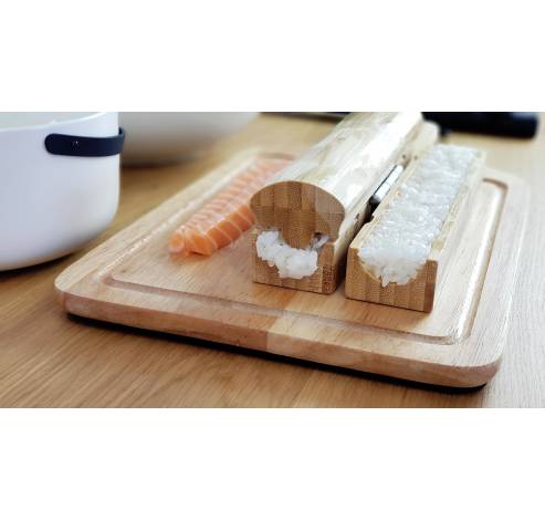 Sooshi ustensile de préparation pour sushi en bambou  Cookut