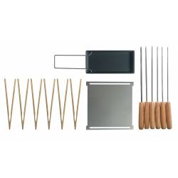 Cookut Yaki 14-delige set van barbecueaccessoires voor Yaki tafelbarbecue 