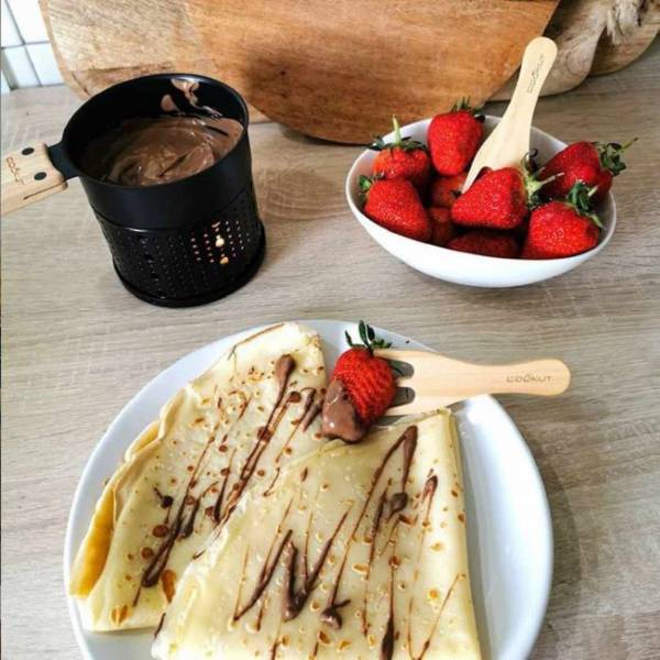 LUMICCADNO Chocoladefondue met kaars 