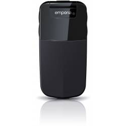 Emporia Glam Senioren mobiele telefoon Zwart 