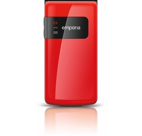Flip Basic Senioren mobiele telefoon Red  Emporia
