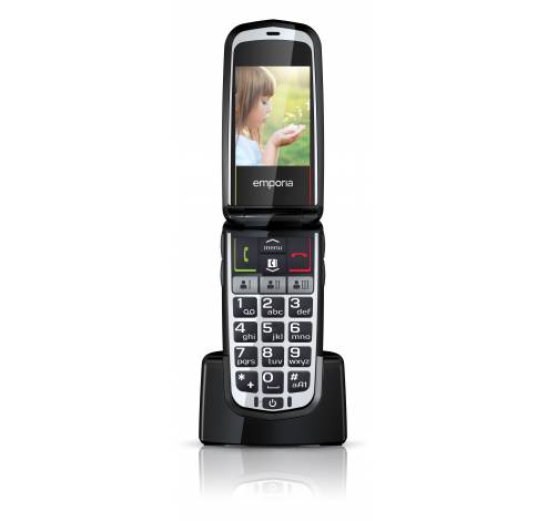 Comfort Mobiele senioren telefoon Grey  Emporia
