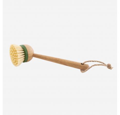 afwasborstel met vervangbare borstelkop en handvat uit bamboe 23cm  Rixx