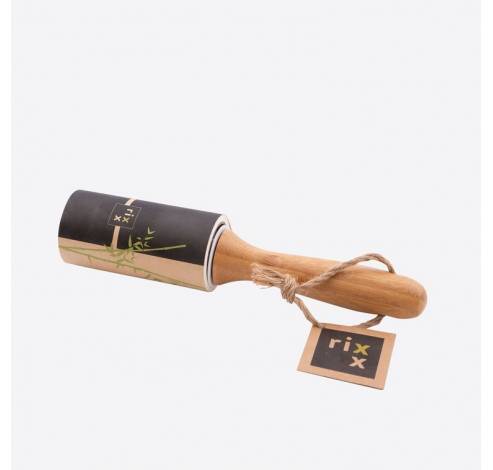 kledingroller met handvat uit bamboe 23.5cm  Rixx