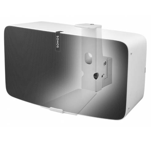 Muurbeugel voor Sonos Five / Play:5 Horizontaal wit  Cavus