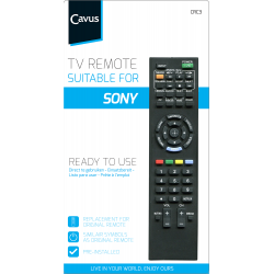 Cavus TV afstandsbediening voor Sony