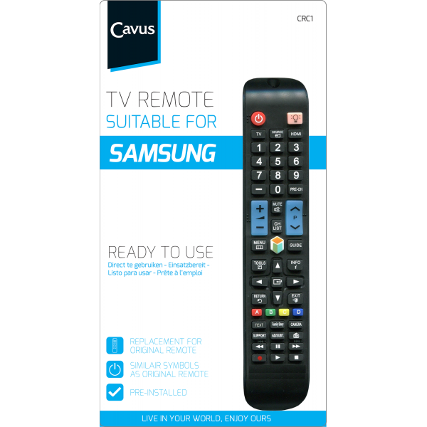 Cavus TV afstandsbediening voor Samsung