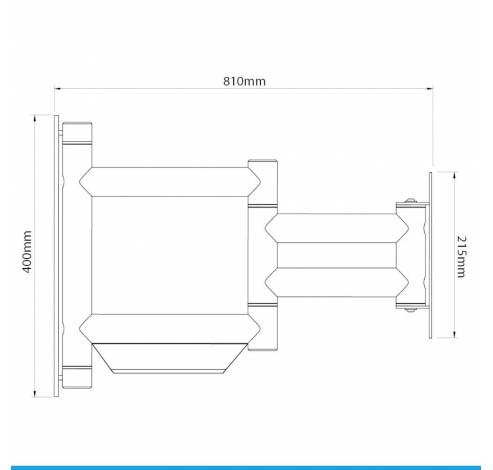 WMV9050 Design Black Steel Single XL trendy zwart staal  Cavus