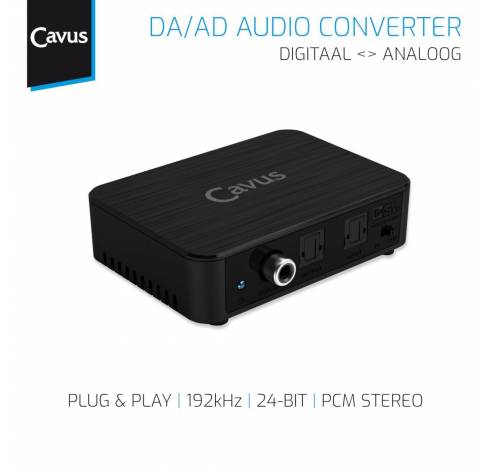 Convertisseur Audio - Toslink/Coaxial <> RCA/3.5mm  Cavus