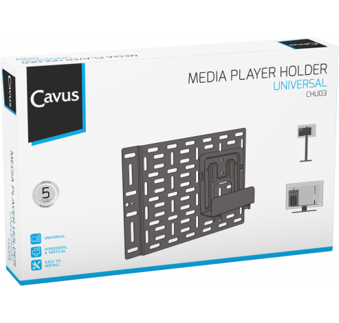 Plaque de montage & Support universel pour décodeur TV Streambox - Console de jeux  Cavus