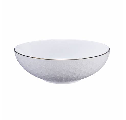 Nippon White Bowl 19x5.5cm Star 3/18  Tokyo Design Studio