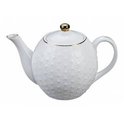 Tokyo Design Studio Nippon White Teapot 1.25L, Star, giftbox /12 