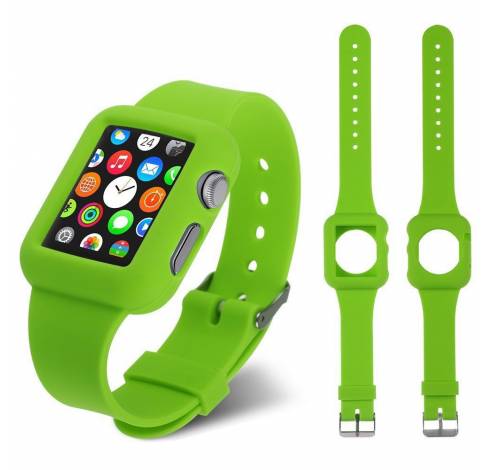 Apple watch 38mm polsband hoesje groen  4Your watch
