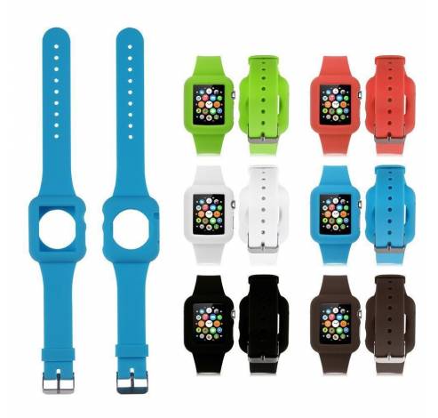 Apple watch 38mm polsband hoesje groen  4Your watch