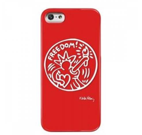 iPhone 5/5s tasje Keith Haring freedom  Case Scenario