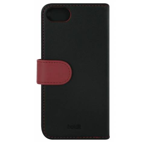 iPhone 8/7/6s/6 wallet zwart/rood  Holdit